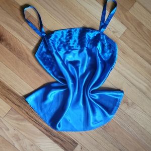 Vintage Silky Slip Blouse Size Large